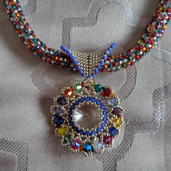 Swarovski Rainbow Multicolour 2-in-1 Pendant & Necklace