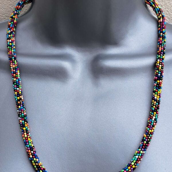 Paintbox rope necklace